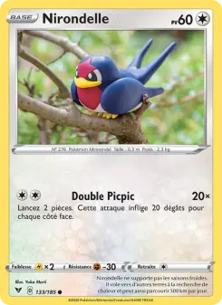 Nirondelle — carte 133 de l’extension Voltage Éclatant