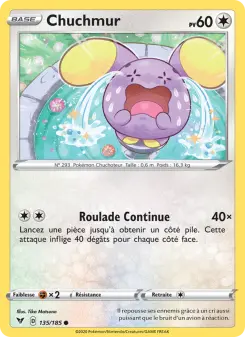Chuchmur — carte 135 de l’extension Voltage Éclatant