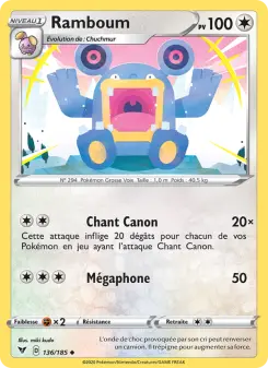 Ramboum — carte 136 de l’extension Voltage Éclatant