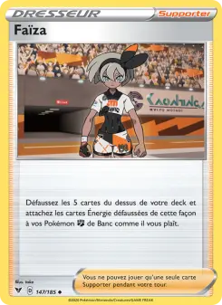 Faïza — carte 147 de l’extension Voltage Éclatant