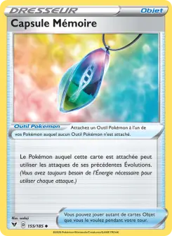 Capsule Mémoire — carte 155 de l’extension Voltage Éclatant