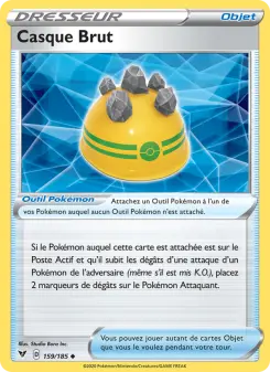 Casque Brut — carte 159 de l’extension Voltage Éclatant