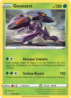 Genesect — carte 16 de l’extension Voltage Éclatant