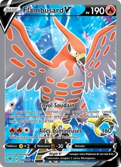 Flambusard V — carte 168 de l’extension Voltage Éclatant
