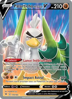 Palarticho de Galar V — carte 174 de l’extension Voltage Éclatant