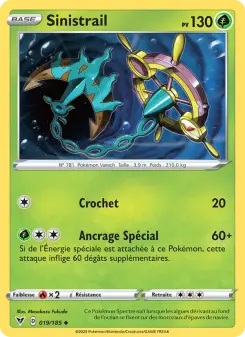 Sinistrail — carte 19 de l’extension Voltage Éclatant