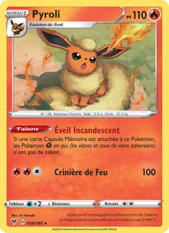 Pyroli — carte 26 de l’extension Voltage Éclatant