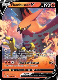 Flambusard V — carte 29 de l’extension Voltage Éclatant