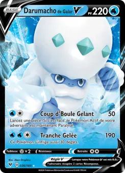 Darumacho de Galar V — carte 36 de l’extension Voltage Éclatant