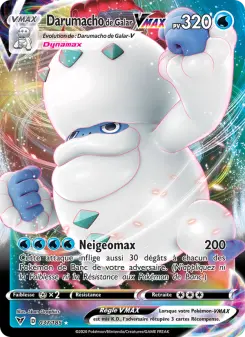 Darumacho de Galar VMAX — carte 37 de l’extension Voltage Éclatant