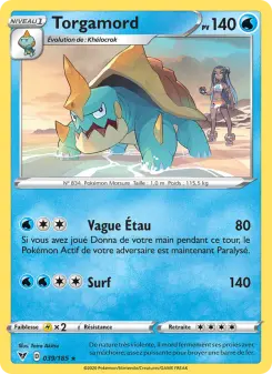 Torgamord — carte 39 de l’extension Voltage Éclatant