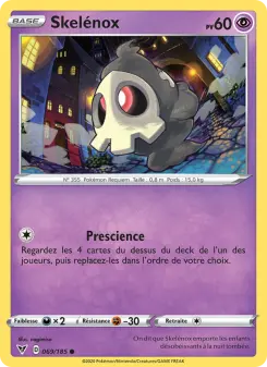 Skelénox — carte 69 de l’extension Voltage Éclatant