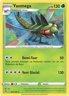 Yanmega — carte 7 de l’extension Voltage Éclatant