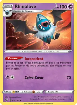 Rhinolove — carte 74 de l’extension Voltage Éclatant