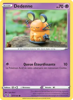 Dedenne — carte 77 de l’extension Voltage Éclatant