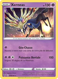 Xerneas — carte 78 de l’extension Voltage Éclatant