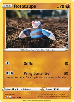 Rototaupe — carte 91 de l’extension Voltage Éclatant