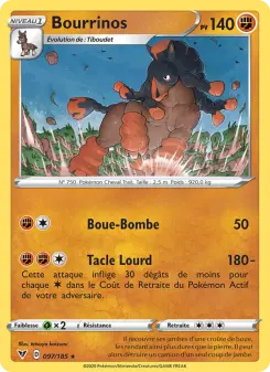 Bourrinos — carte 97 de l’extension Voltage Éclatant