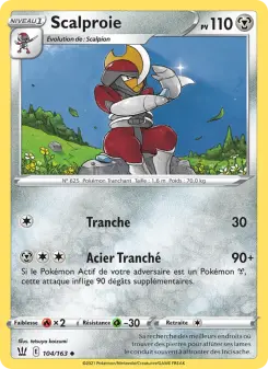 Scalproie — carte 104 de l’extension Styles de combat