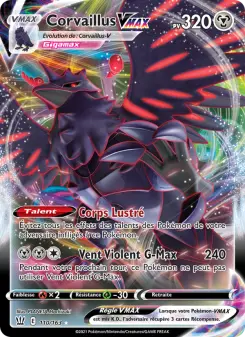 Corvaillus VMAX — carte 110 de l’extension Styles de combat