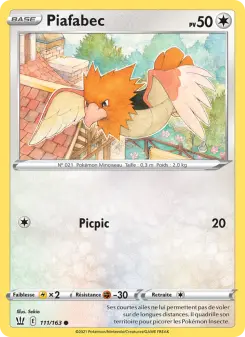 Piafabec — carte 111 de l’extension Styles de combat