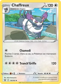 Chaffreux — carte 116 de l’extension Styles de combat