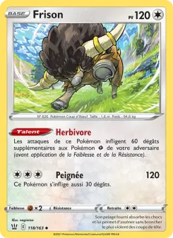 Frison — carte 118 de l’extension Styles de combat