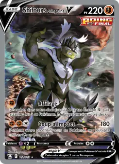 Shifours Poing Final V — carte 151 de l’extension Styles de combat