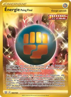 Énergie Poing Final — carte 183 de l’extension Styles de combat