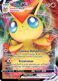 Victini VMAX — carte 22 de l’extension Styles de combat