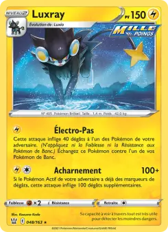 Luxray — carte 48 de l’extension Styles de combat