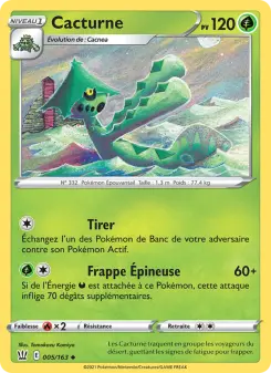 Cacturne — carte 5 de l’extension Styles de combat