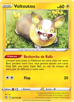 Voltoutou — carte 52 de l’extension Styles de combat