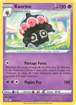 Kaorine — carte 58 de l’extension Styles de combat