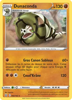 Dunaconda — carte 82 de l’extension Styles de combat
