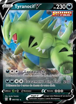 Tyranocif V — carte 97 de l’extension Styles de combat
