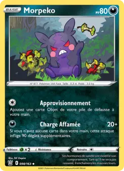 Morpeko — carte 98 de l’extension Styles de combat
