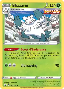 Blizzaroi — carte 10 de l’extension Règne de Glace