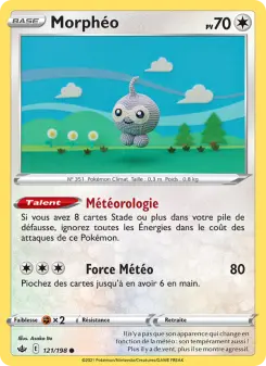 Morphéo — carte 121 de l’extension Règne de Glace