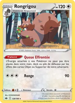 Rongrigou — carte 128 de l’extension Règne de Glace
