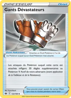 Gants Dévastateurs — carte 133 de l’extension Règne de Glace