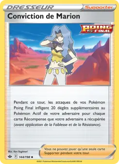Conviction de Marion — carte 144 de l’extension Règne de Glace