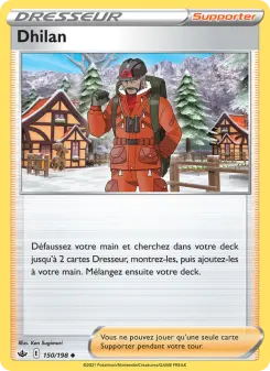 Dhilan — carte 150 de l’extension Règne de Glace