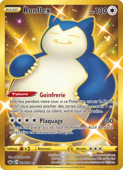 Ronflex — carte 224 de l’extension Règne de Glace