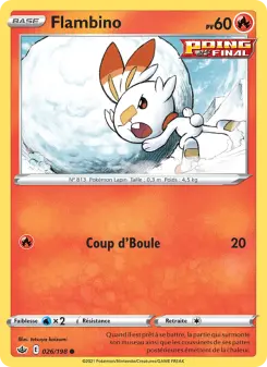 Flambino — carte 26 de l’extension Règne de Glace