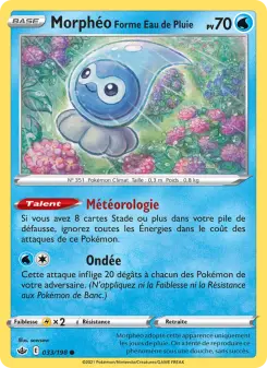 Morphéo Forme Eau de Pluie — carte 33 de l’extension Règne de Glace