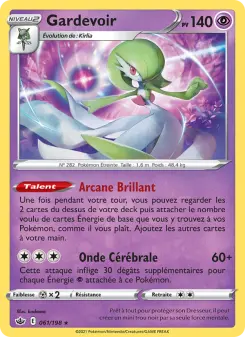 Gardevoir — carte 61 de l’extension Règne de Glace