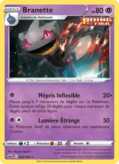 Branette — carte 63 de l’extension Règne de Glace