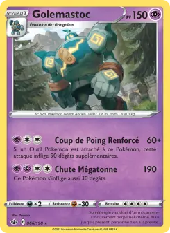 Golemastoc — carte 66 de l’extension Règne de Glace