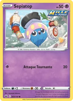 Sepiatop — carte 69 de l’extension Règne de Glace